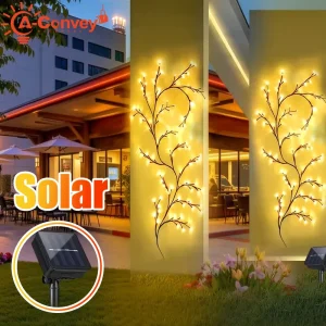 Solar Willow Vine Garden Lights