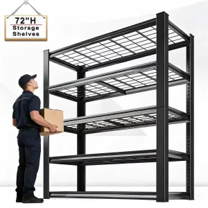 Nnovaroom 72-Inch Adjustable Metal Utility Rack