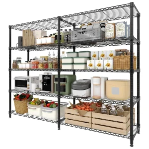 Heavy Duty Storage Shelves 4/5 Tiers Metal Shelving Unit